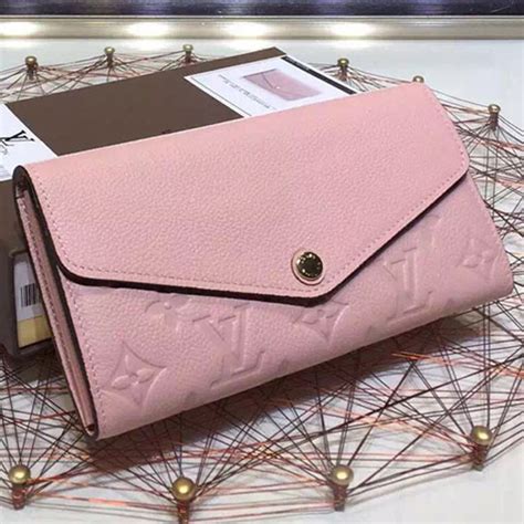 louis vuitton sarah wallet empreinte review|louis vuitton sarah wallet fuchsia.